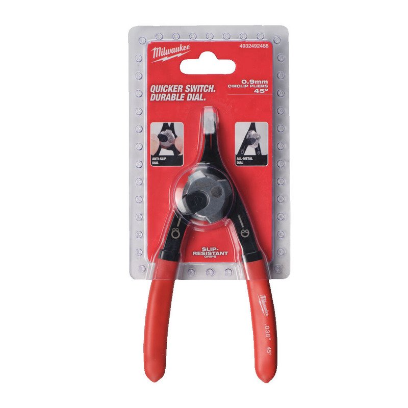Milwaukee 4932492488 Small Circlip Plier – 45° — buy online Australia