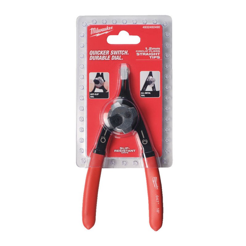 Milwaukee 4932492490 Medium Circlip Plier – Straight — buy online Australia