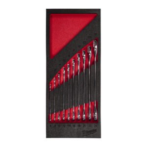 Milwaukee 4932493629 10pc Double Open End Spanner Foam Insert Set — buy online Australia