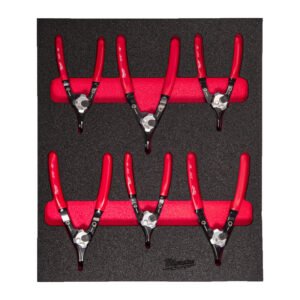 Milwaukee 4932493633 6pc Circlip Pliers Foam Insert Set — buy online Australia