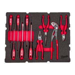 Milwaukee 4932493638 10pc Packout Drawer Screwdriver & Plier Foam Insert Set — buy online Australia