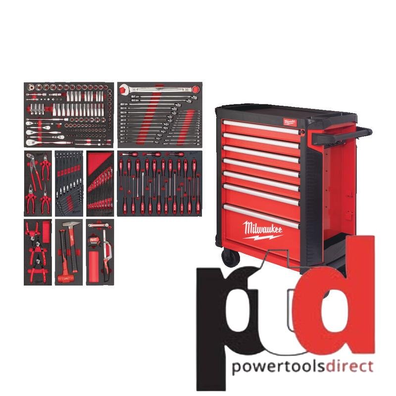 Milwaukee 4932498187 206pc Filled Toolguard 30″ Steel Cabinet — buy online Australia