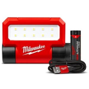 Milwaukee 4933479766 Rechargeable Folding Flood Light 550 Lumens — buy online Australia