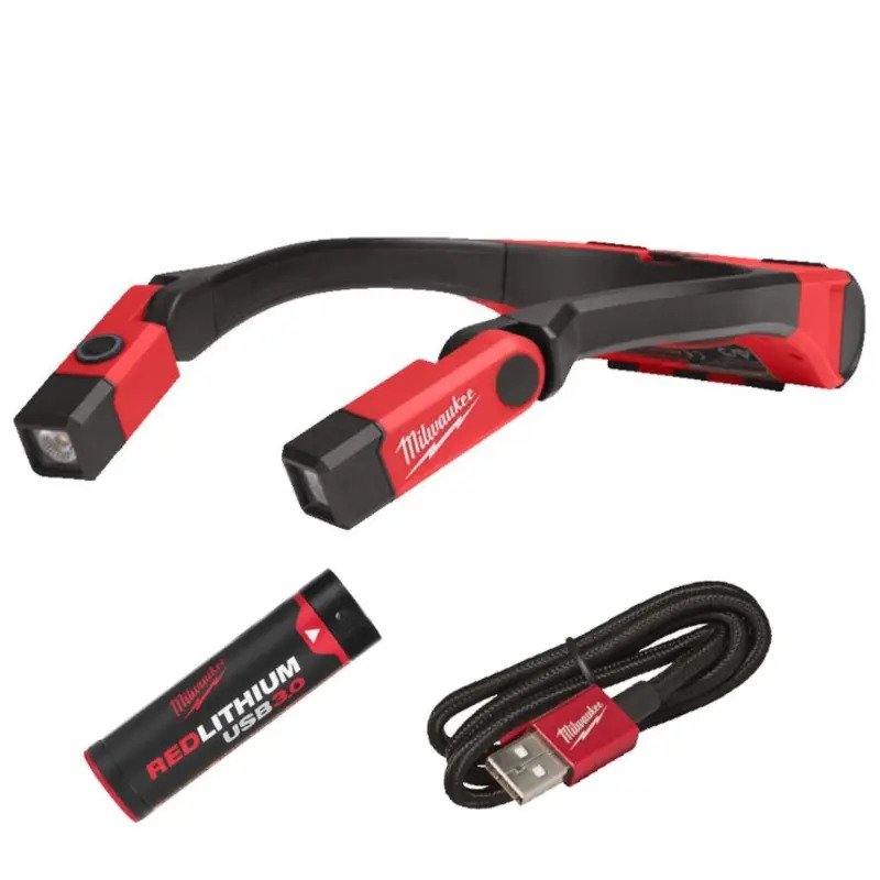 Milwaukee 4933479898 L4 NL400-301 USB Rechargeable Neck Light 400 Lumens — buy online Australia