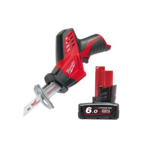 Milwaukee C12HZ-0 12V Sub-Compact Hackzall (Body Only) & M12B6 6.0Ah Battery — buy online Australia
