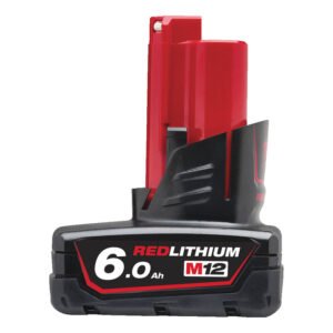 Milwaukee M12B6 12V 6.0Ah RedLithium-Ion Battery — buy online Australia