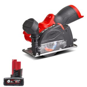 Milwaukee M12FCOT-0 M12 12v Fuel Cut-Off Tool Naked & 6.0ah Battery — buy online Australia