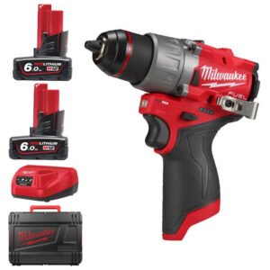 Milwaukee M12FDD2-602X 12v Sub Compact Drill Driver Kit 2x6ah Batteries — buy online Australia