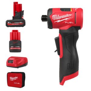 Milwaukee M12FDGA2-522B 12v Fuel Angled Die Grinder with Variable Speed Kit – High Output Batteries — buy online Australia