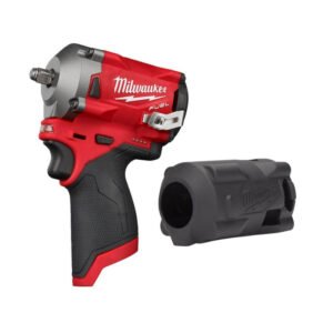 Milwaukee M12FIW38-0 12V Fuel 3/8″ Impact Wrench (Body Only) With Sleeve — buy online Australia