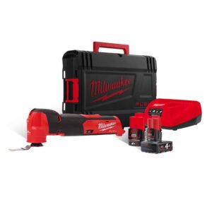 Milwaukee M12FMT-422X 12V Fuel Multi-Tool Kit (1 x 2Ah & 1 x 4Ah RedLithium-Ion Batteries) — buy online Australia