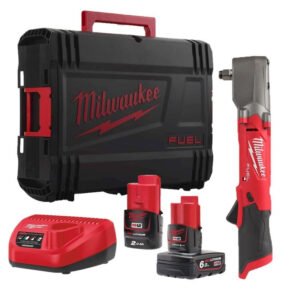 Milwaukee M12FRAIWF38-622X 12V Fuel 3/8″ Right Angle Impact Wrench Kit — buy online Australia
