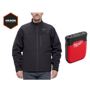 Milwaukee M12HJBL6 M12 12v Heated Jacket – Hexon Heat Technology – Naked With Heated Gear Power Source 4932492907 IRPSU3-0 — buy online Australia