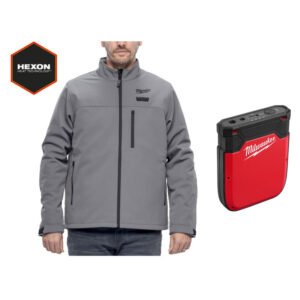 Milwaukee M12HJGR6 M12 12v Heated Jacket Grey – Hexon Heat Technology – Naked With Heated Gear Power Source 4932492907 IRPSU3-0 — buy online Australia