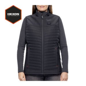 Milwaukee M12HPVLBL3 M12 12v Ladies Heated Puffer Vest – Hexon Heat Technology – Naked — buy online Australia