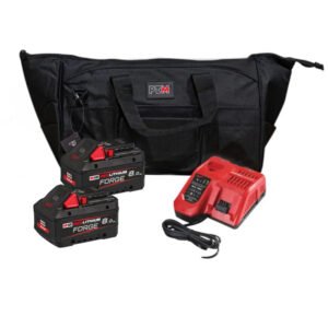 Milwaukee M18 8.0ah Forge Energy Bundle In PTM Bag – 2 x M18FB8, Fast Charger in Bag — buy online Australia