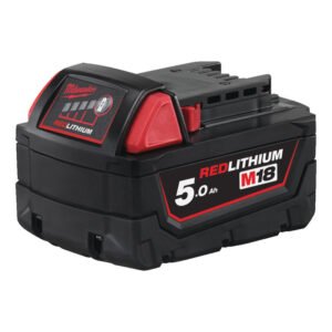 Milwaukee M18B5 18V 5.0Ah RedLithium-Ion Battery — buy online Australia
