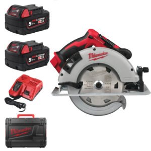 Milwaukee M18BLCS66-502X 18v 190mm Circular Saw Kit – 2 x 5.0ah Batteries — buy online Australia