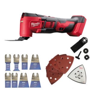 Milwaukee M18BMT-0 18V Multi-Tool (Body Only) Plus Smart H8MAK 8 Piece Blade Set — buy online Australia