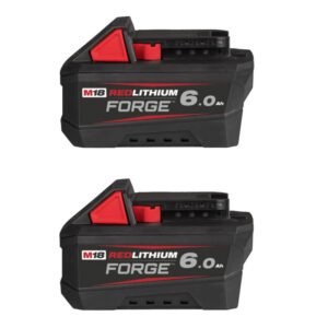 Milwaukee M18FB6 18v Forge 6ah Battery Twin Pack — buy online Australia