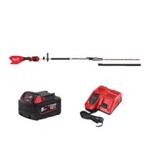 Milwaukee M18FHETE22-0 18v Fuel Extended Pole Hedge Trimmer 216cm Kit – 5.0ah Battery & Charger — buy online Australia