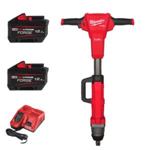 Milwaukee M18FHIWF1R-122C 18v Fuel 1″ Railway Impact Wrench with Friction Ring Kit – 2 x 12.0ah Batteries — buy online Australia