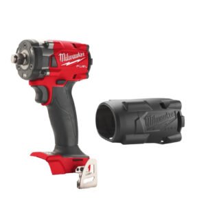Milwaukee M18FIW2F12-0 18V Fuel 1/2″ Compact Impact Wrench with Friction Ring (Body only) & Sleeve — buy online Australia