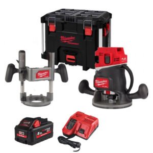 Milwaukee M18FR12KIT-551P 18v Fuel Variable Speed Router Kit In Packout Case – 5.5ah High Output — buy online Australia