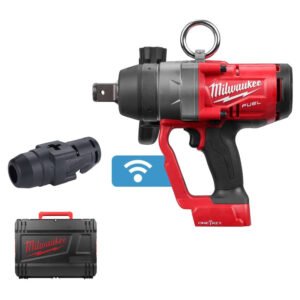Milwaukee M18ONEFHIFW1-0 18V One Key Fuel 1″ Impact Wrench Naked With 4932478760 Rubber Sleeve & Case — buy online Australia