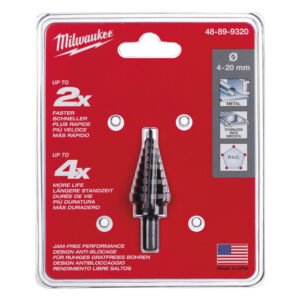 Milwaukee Step Drills (Select Size) — buy online Australia