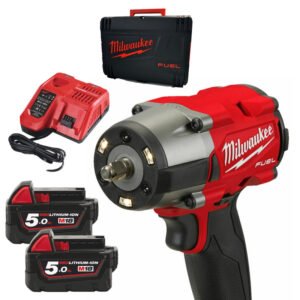 Milwuakee M18FMTIW2F38-502X Gen 2 Mid Torque Fuel Impact Wrench Kit — buy online Australia