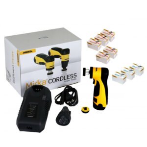 Mirka AROS-B 150NV 32mm 10.8V Orbit 5.0mm | Cordless Spot Repair Sander Kit — buy online Australia