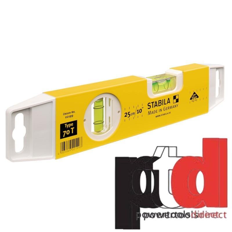 Stabila 70T 25cm Torpedo Level 02199 — buy online Australia
