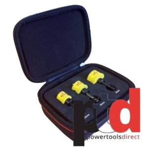 Starrett KCS03001 Electricians 3pc CSC Holesaw Kit — buy online Australia