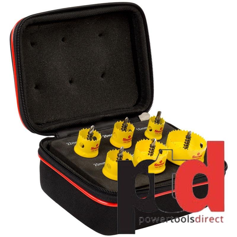 Starrett KCS06001 6pc General Purpose CSC Holesaw Kit — buy online Australia