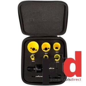 Starrett KFC06021 Electricians 6pc Fast Cut Holesaw Kit — buy online Australia