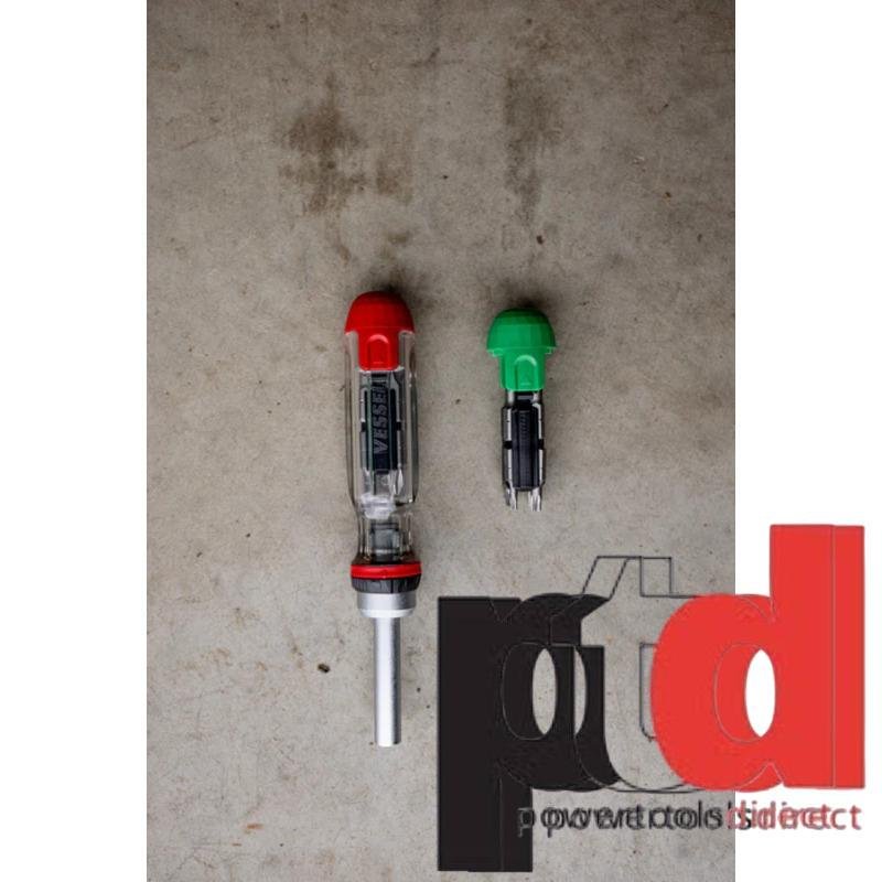 Vessel 16pc Ratcheting Screwdriver Set TD-6816MG — buy online Australia