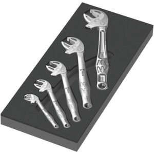 Wera 9732 Foam Insert 6004 Joker Self Setting Spanner Set 1, 5pc, — buy online Australia