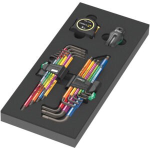 Wera 9740 Foam Insert L-key Set 1, 20pc — buy online Australia