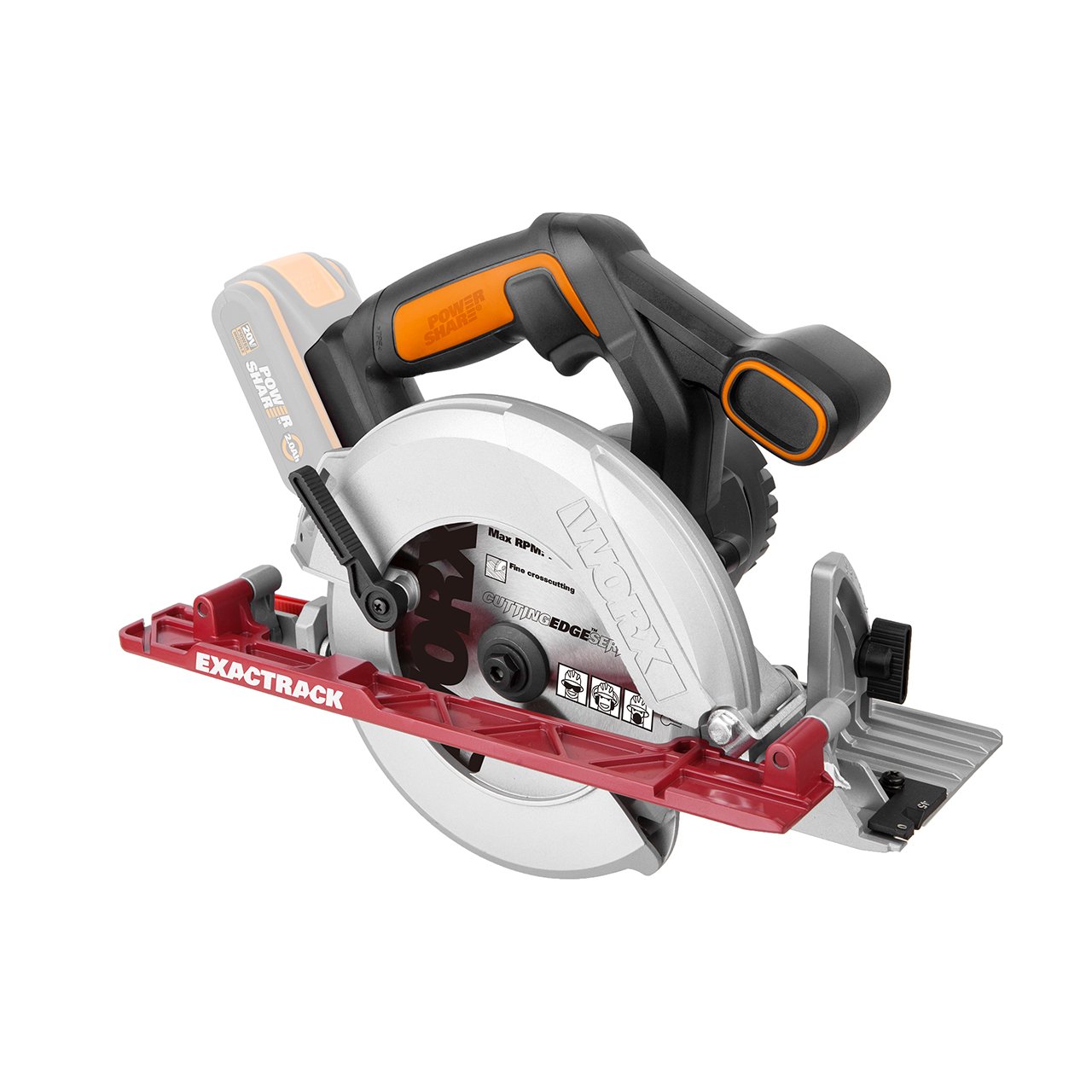 WORX 20V 165mm Circular Saw | POWERSHARE Tool Only — buy online Australia